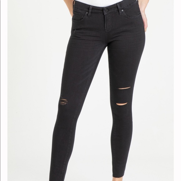 Dear John 8 1/2 Joyrich Ankle Skinny Carbon Black - Picture 7 of 10